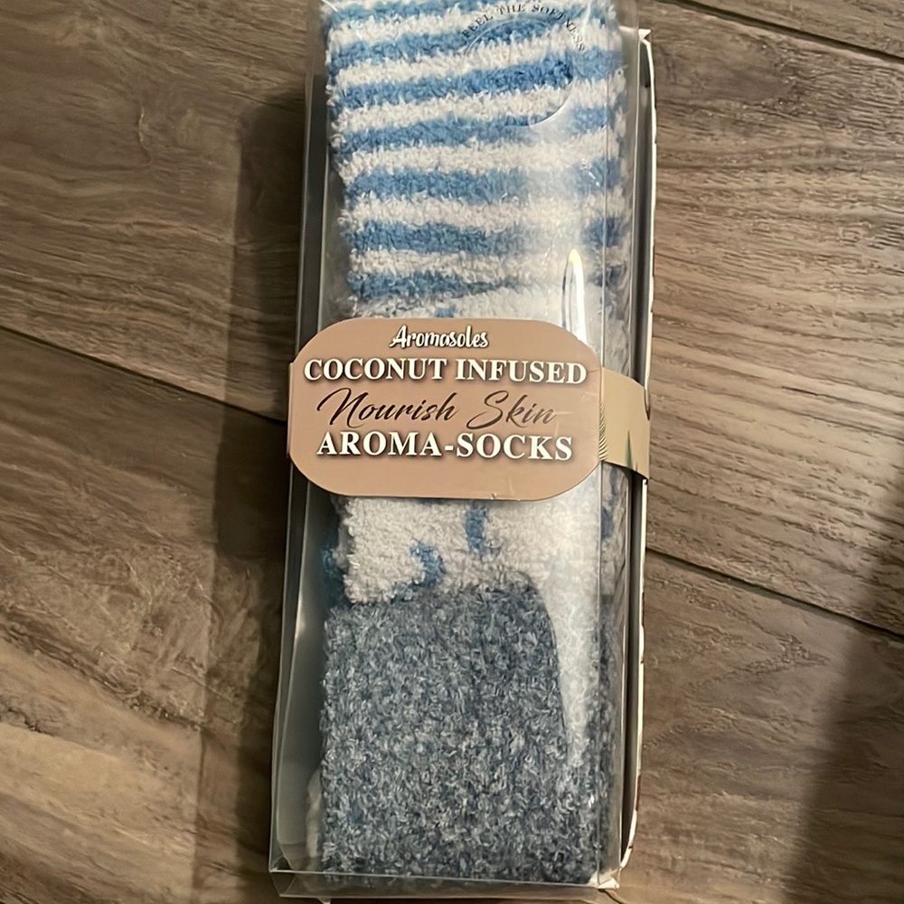 Aromasoles coconut infused aroma-socks - 3 pack